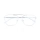 NO POP - glasses metal frame - silver color