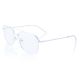 NO POP - glasses metal frame - silver color