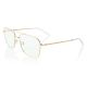 NO POP - glasses metal frame - gold color