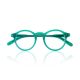Stay - hand finished acetate glasses frame - green