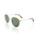 GOLD NOBODY with polarized green lenses