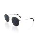 SILVER NOBODY with polarized black lenses
