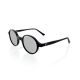 Runaway with blue polarized lenses