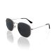 Hexagon black polarized lenses sunglasses