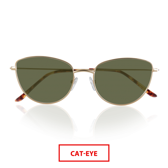 Lovely with metal frame and polarized lenses