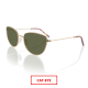 Lovely with metal frame and polarized lenses