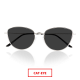 Lovely with metal frame and polarized lenses