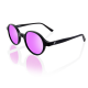 Runaway with blue polarized lenses